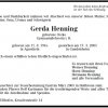Oczko Gerda 1916-2005 Todesanzeige